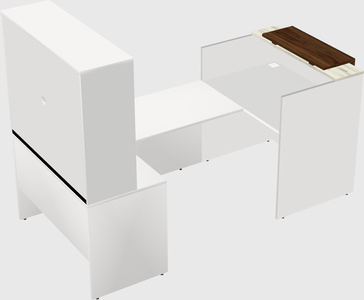 Modular reception desk