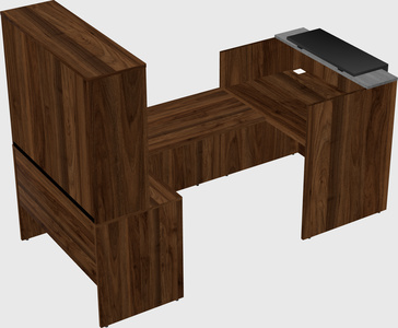 Modular reception desk