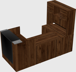 Modular reception desk