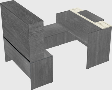 Modular reception desk