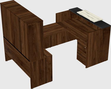 Modular reception desk