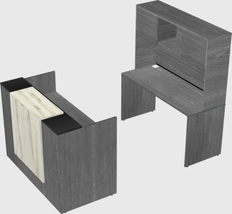 Modular reception desk