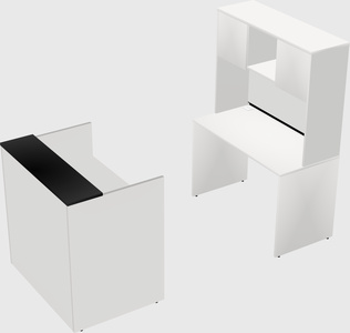 Modular reception desk