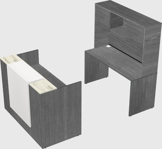 Modular reception desk