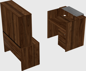 Modular reception desk
