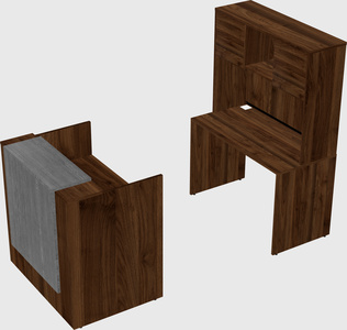 Modular reception desk