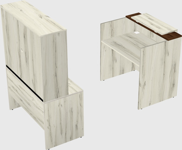 Modular reception desk