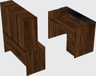 Modular reception desk