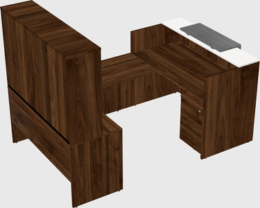 Modular reception desk