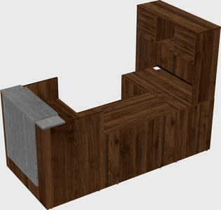 Modular reception desk