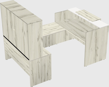 Modular reception desk