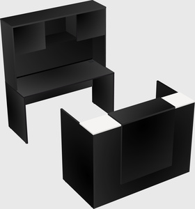 Modular reception desk