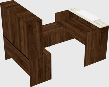 Modular reception desk