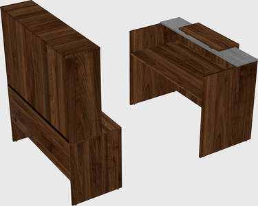 Modular reception desk