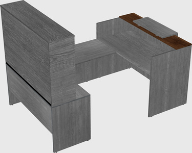 Modular reception desk