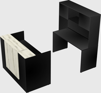 Modular reception desk