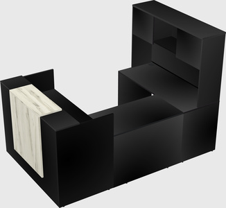 Modular reception desk