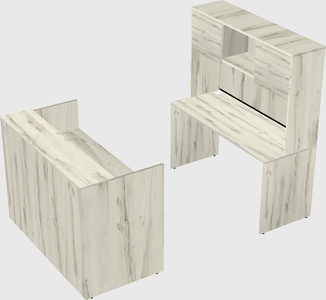 Modular reception desk