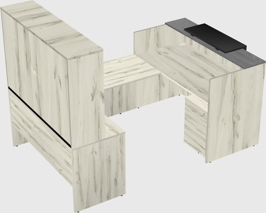 Modular reception desk