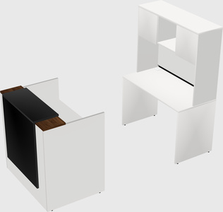 Modular reception desk