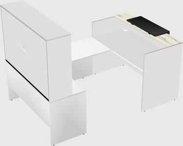 Modular reception desk