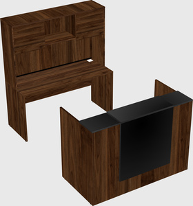 Modular reception desk