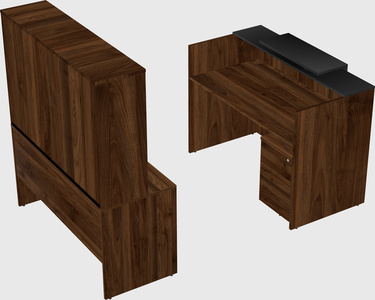 Modular reception desk