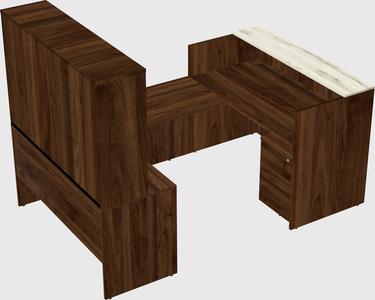 Modular reception desk