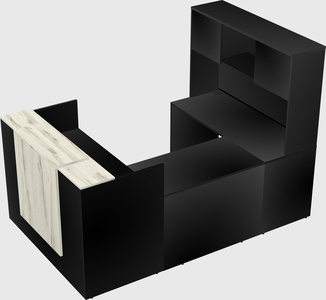 Modular reception desk