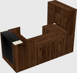 Modular reception desk