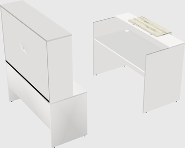 Modular reception desk