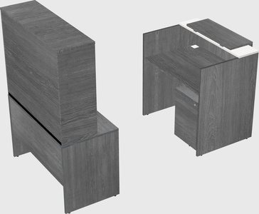 Modular reception desk