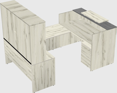 Modular reception desk