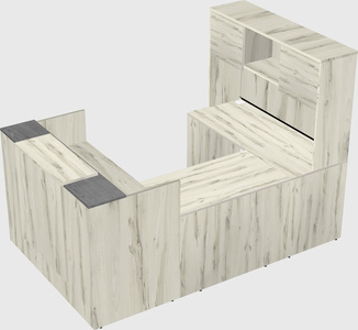 Modular reception desk