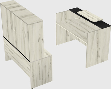 Modular reception desk