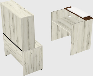 Modular reception desk