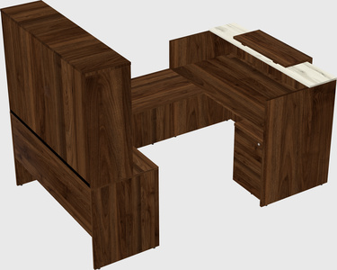 Modular reception desk