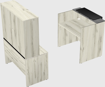 Modular reception desk
