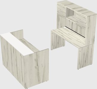 Modular reception desk