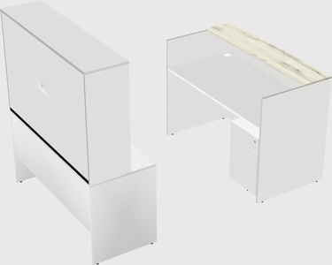 Modular reception desk
