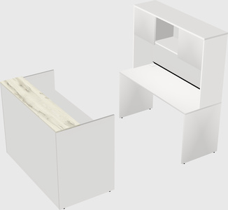 Modular reception desk