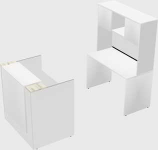 Modular reception desk