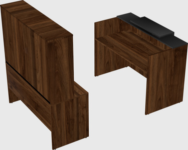 Modular reception desk