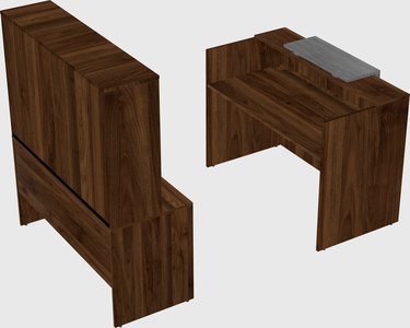 Modular reception desk
