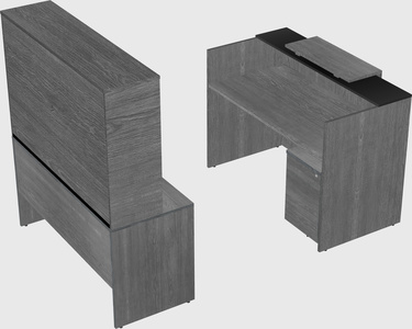 Modular reception desk