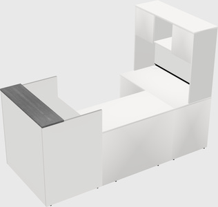 Comptoir d'accueil modulable