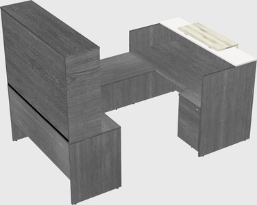 Modular reception desk