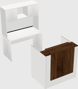 Modular reception desk