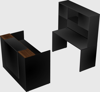 Modular reception desk