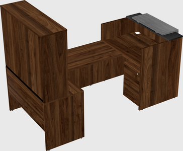 Modular reception desk